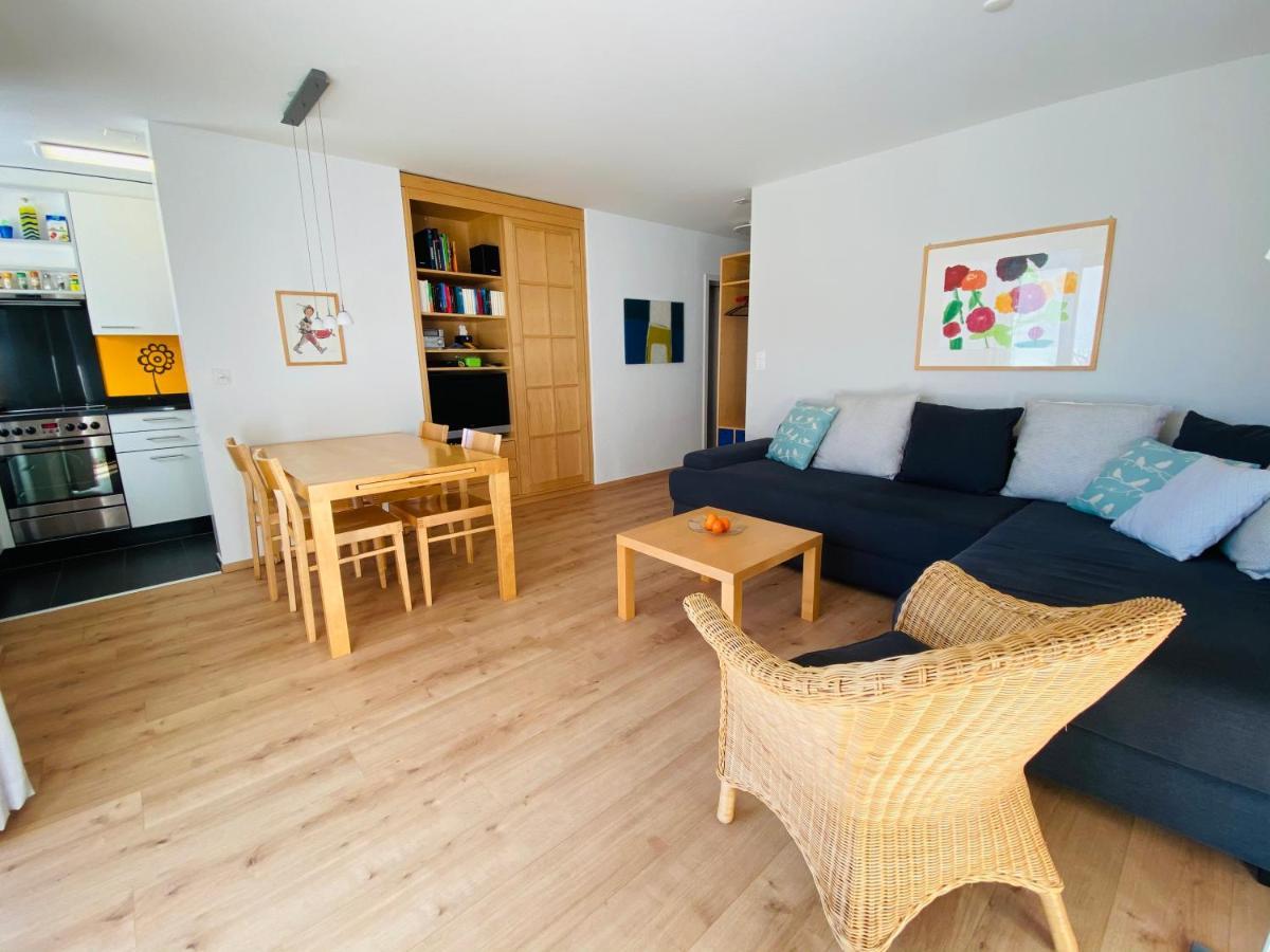 Appartement Casa Zundregn - Ein Bijou Mit Privater Terrasse Und E-Mobility à Savognin Extérieur photo